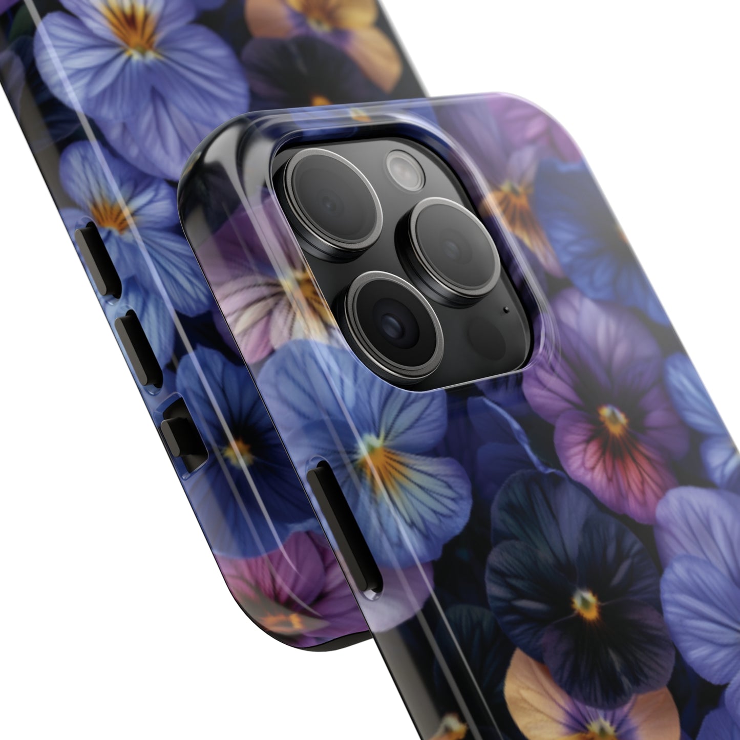 Pansy Flowers Tough iPhone Case - Ruppy's Creations