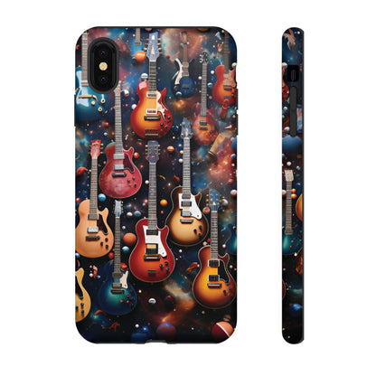 Electric Guitars in Space Tough Phone Case - Ruppy's Creations