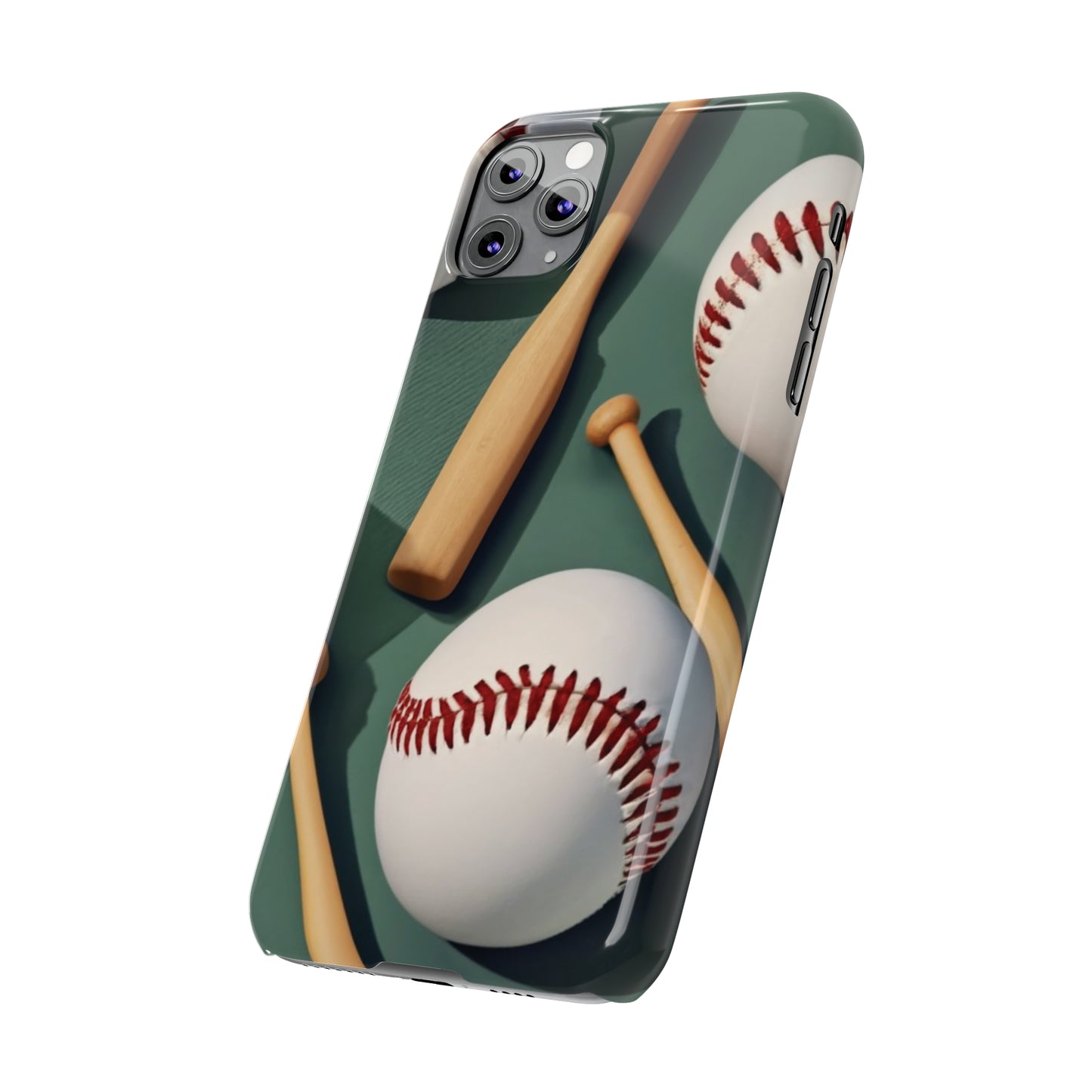 Baseball Fan I phone Slim Phone Case