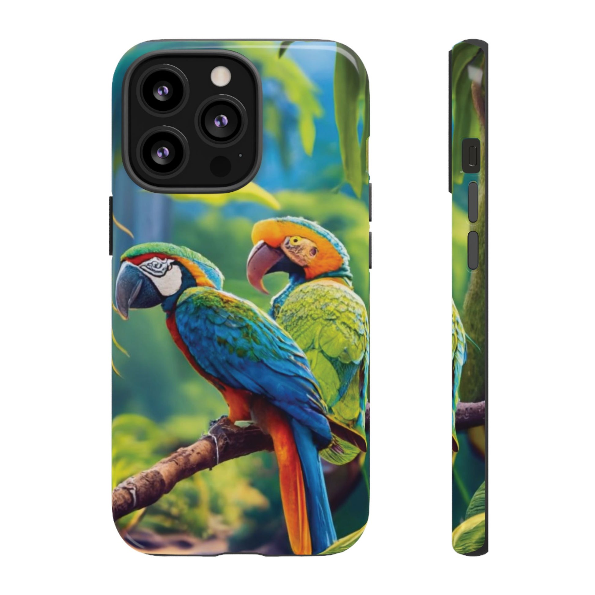 Tropical Birds Tough Cell Phone Cases - Ruppy's Creations