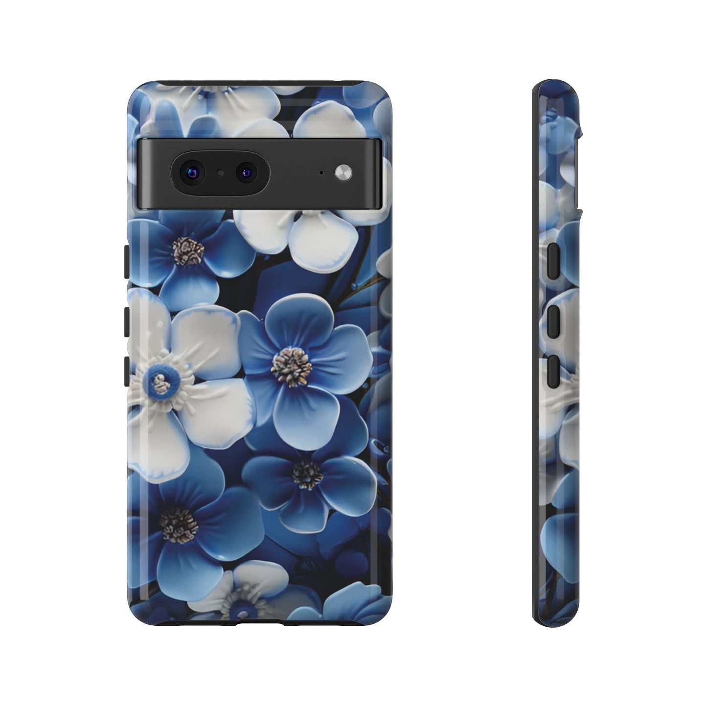 Forget - me - not Tough Cell Phone Case - Ruppy's Creations