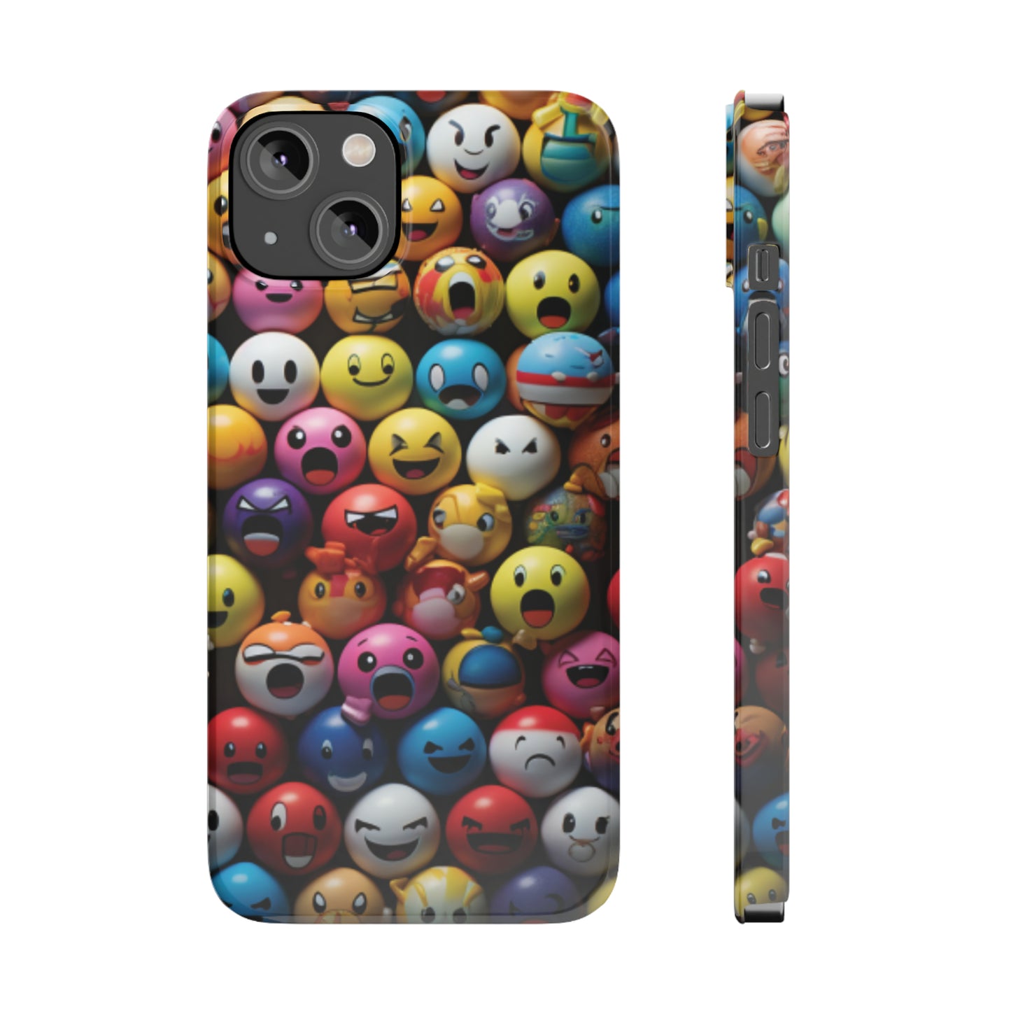 Emoji fun Slim Phone Cases