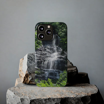 I Phone Waterfall Print Slim Phone Case