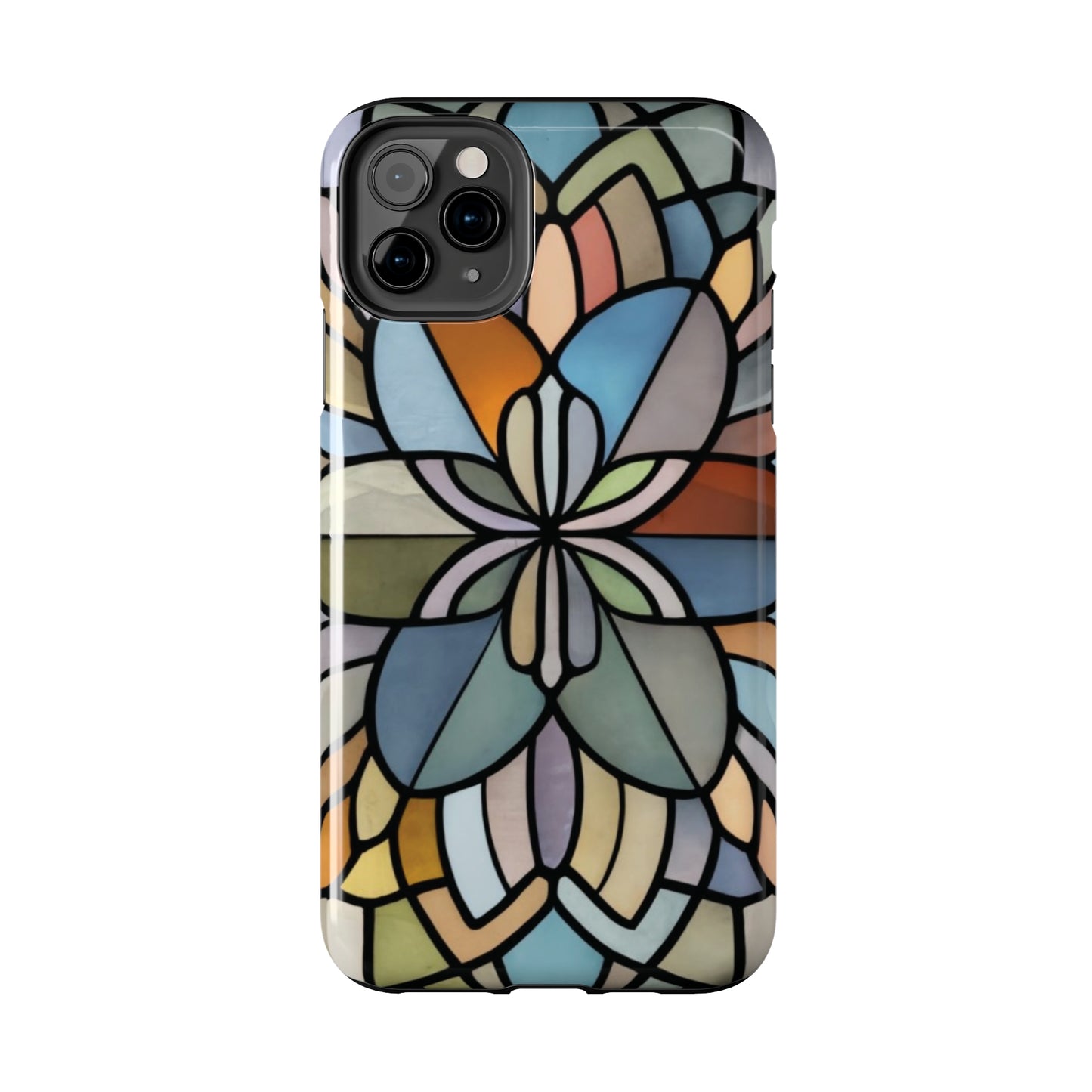 Stained Glass Look Tough Phone Case For I-Phone