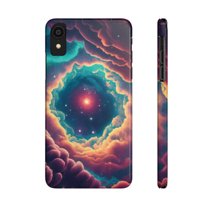 Space Nebula Slim Phone Case For I-phone