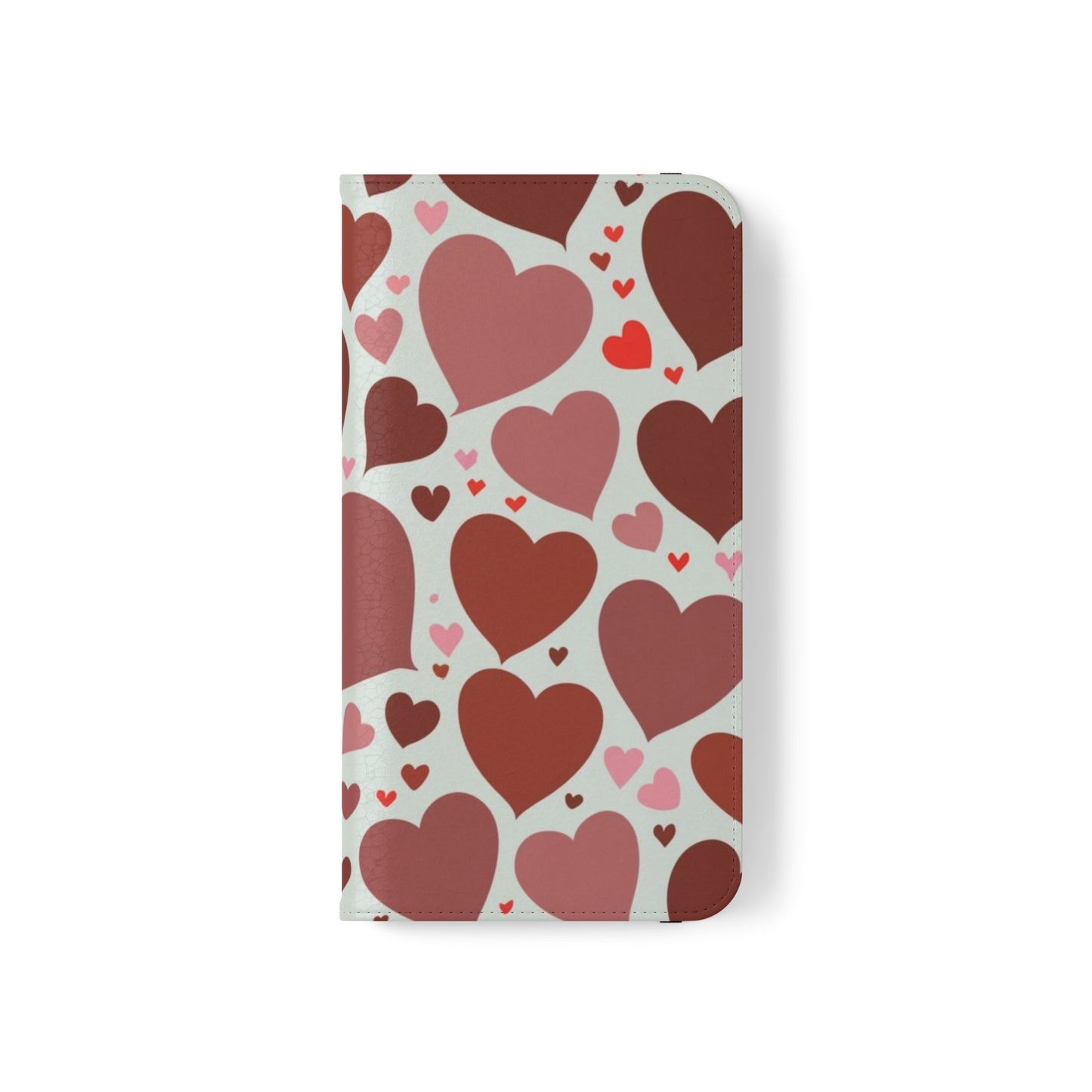 Hearts Folio Phone Case