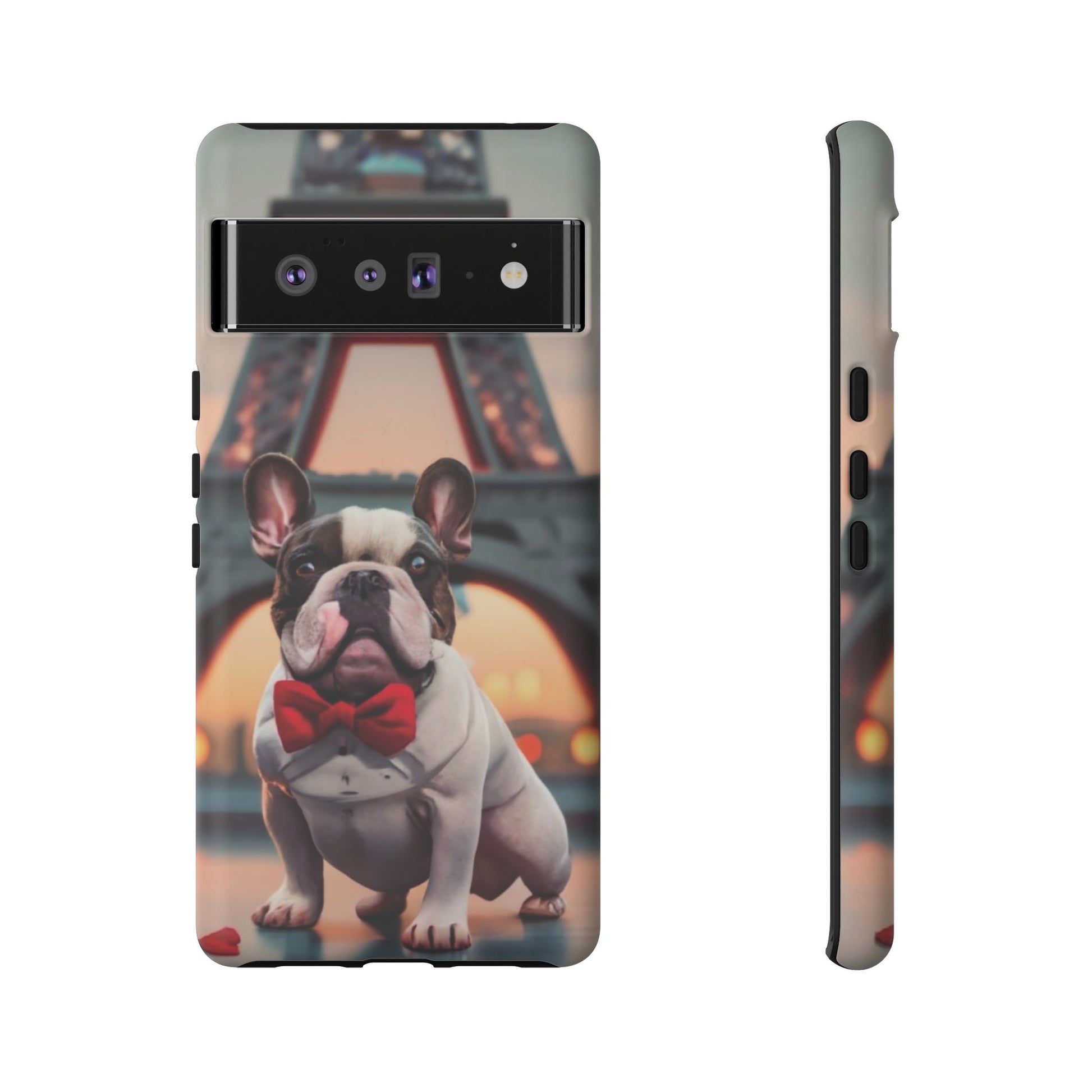 French Bull Dog in Paris Cell Phone Tough Case - Ruppy's Creations