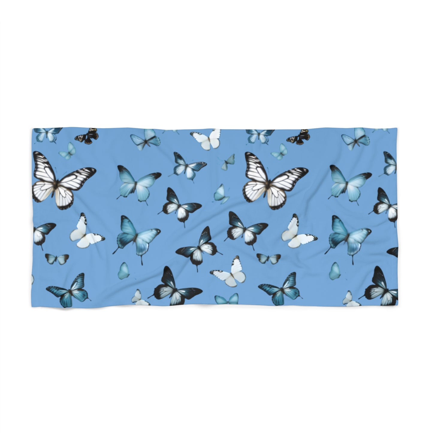 butterfly beach towel