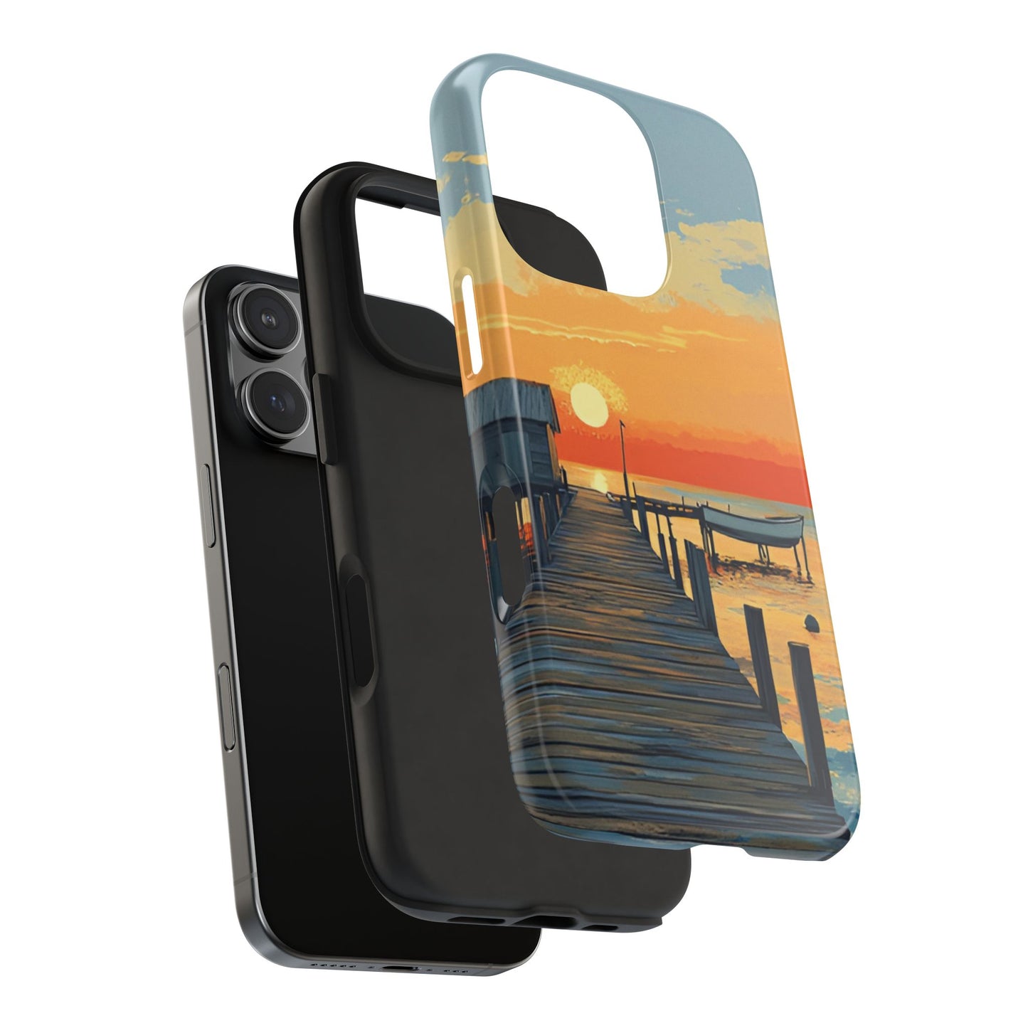 Coastal Sunrise Tough Phone Case For iphone & Samsung Galaxy - Ruppy's Creations