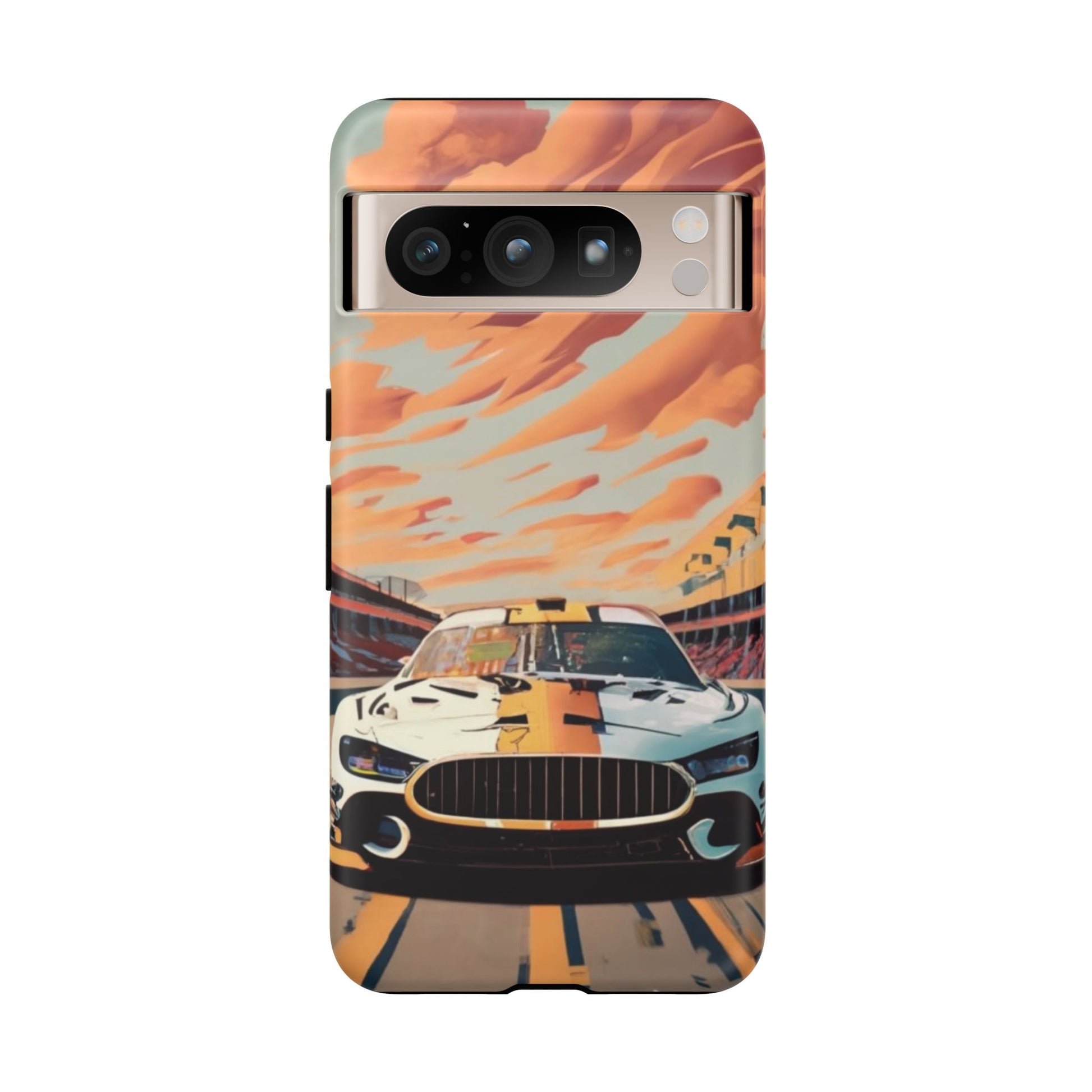 Race Car Tough Cell Phone Case - Ruppy's Creations