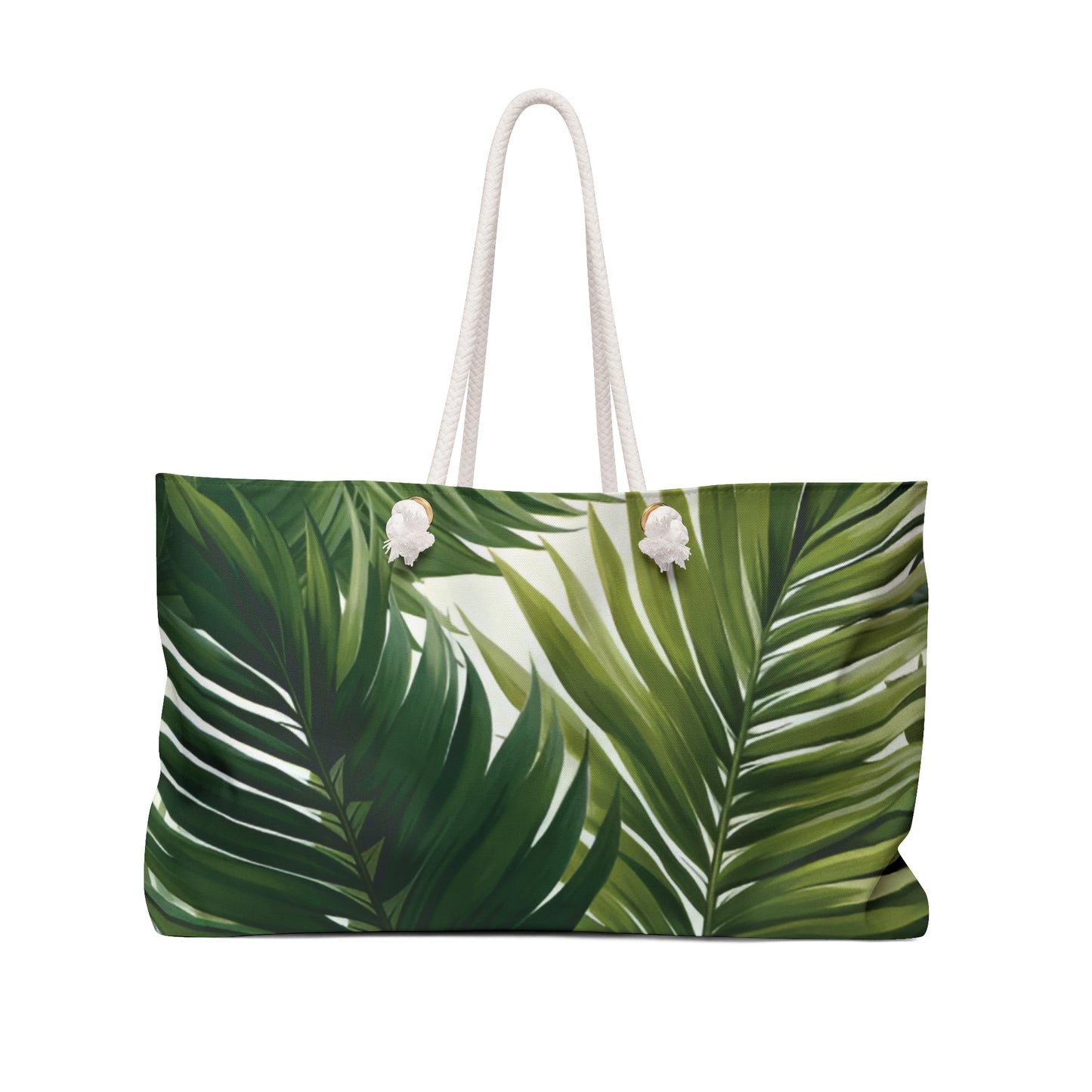 Palm Leaves Weekender Bag - Ruppy's Creations