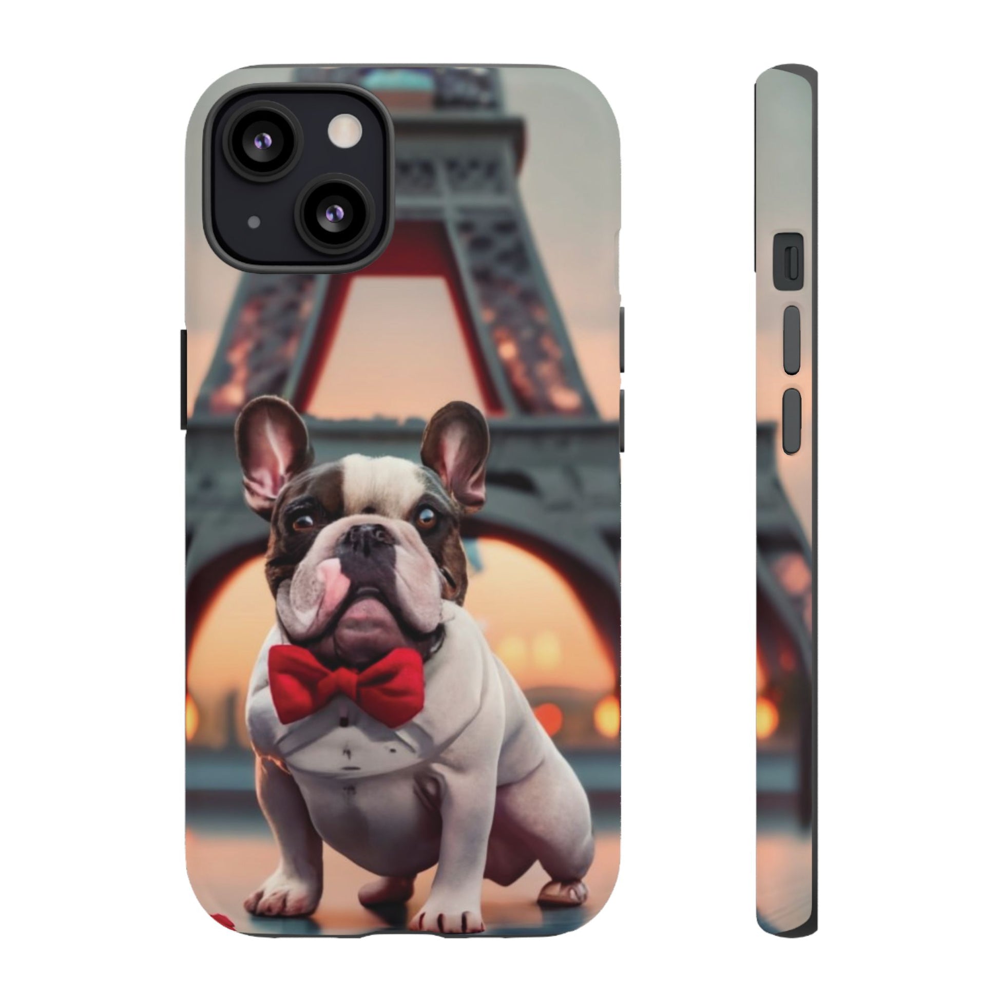 French Bull Dog in Paris Cell Phone Tough Case - Ruppy's Creations