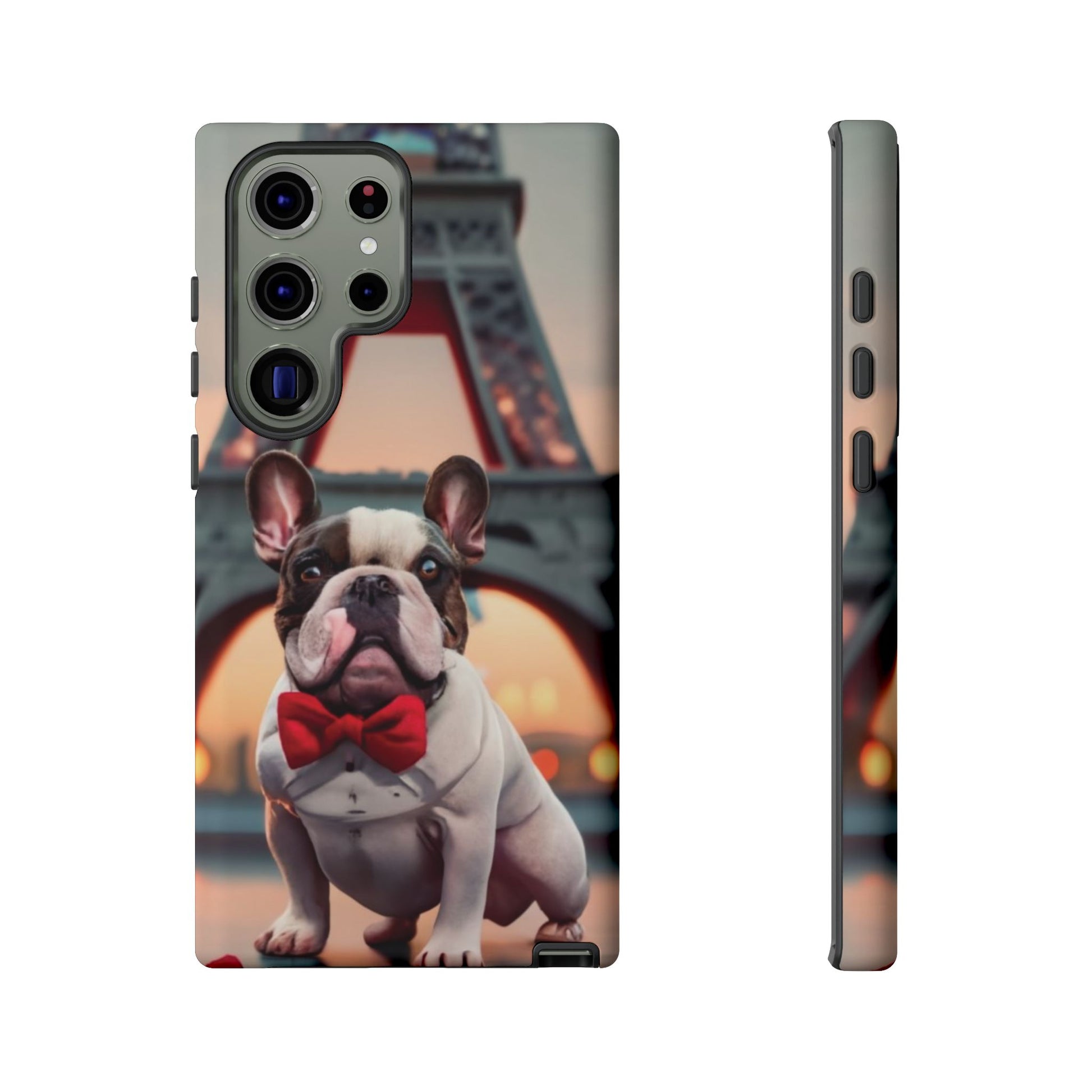 French Bull Dog in Paris Cell Phone Tough Case - Ruppy's Creations