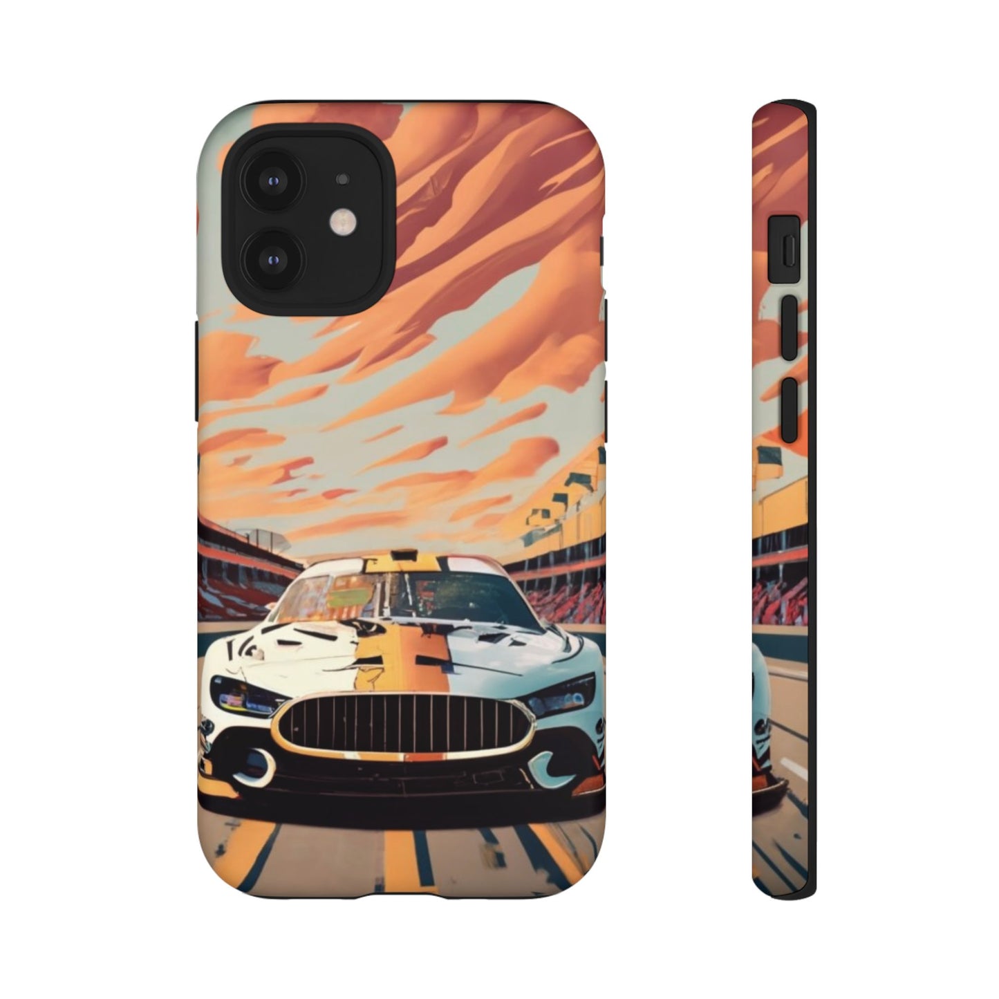 Race Car Tough Cell Phone Case - Ruppy's Creations