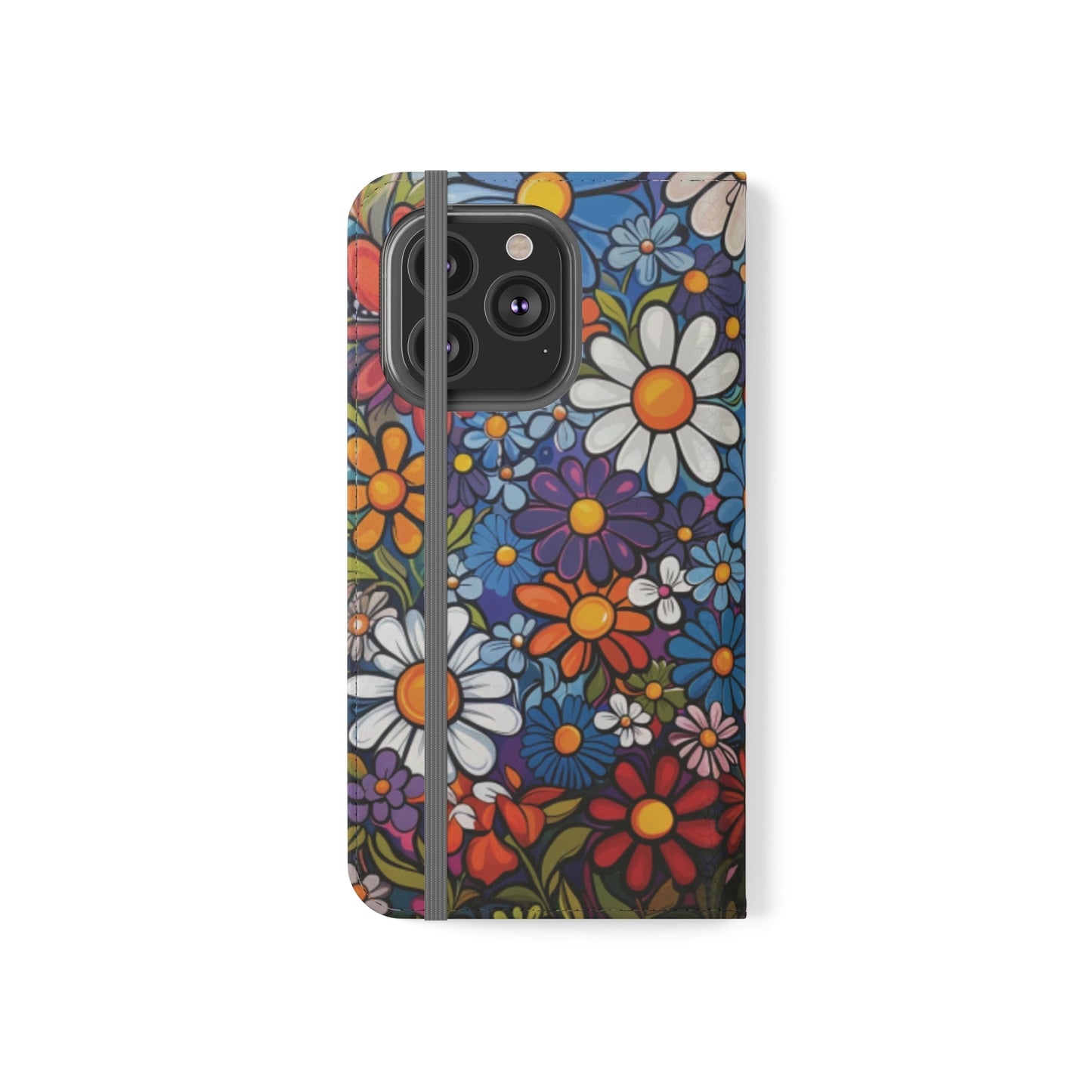 Hippie Floral Folio Case - Ruppy's Creations