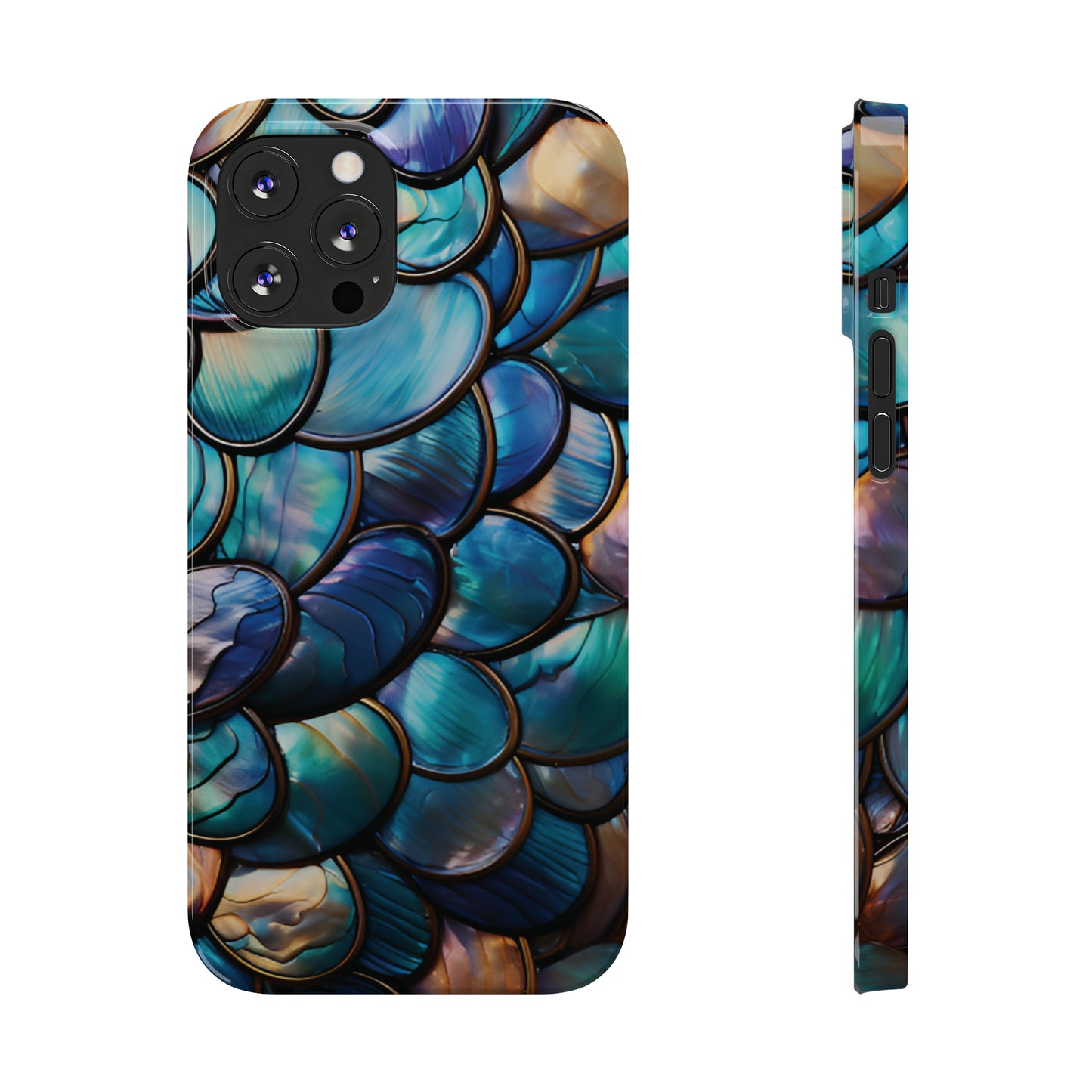 Abalone Look Slim Phone Case For I-Phone