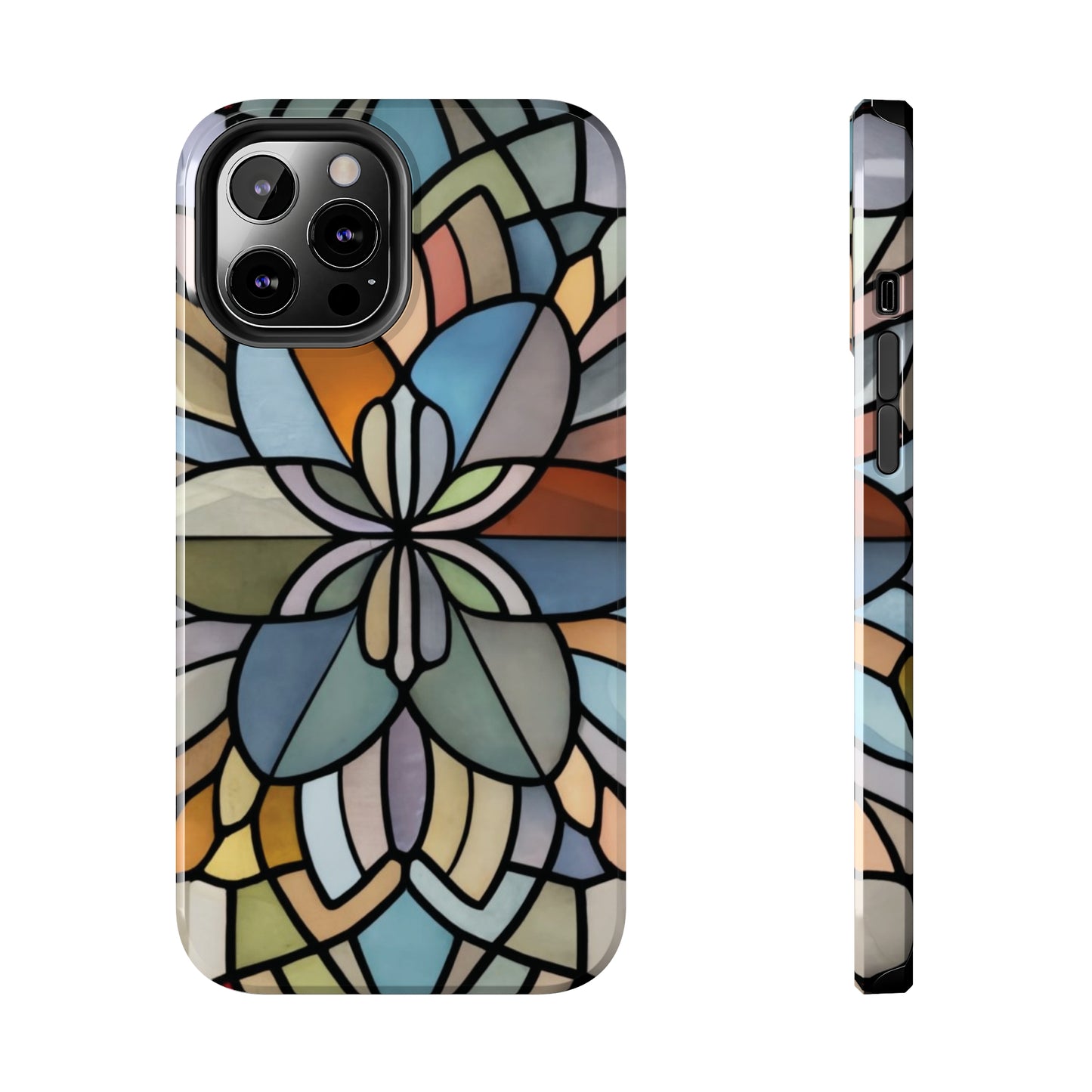 Stained Glass Look Tough Phone Case For I-Phone