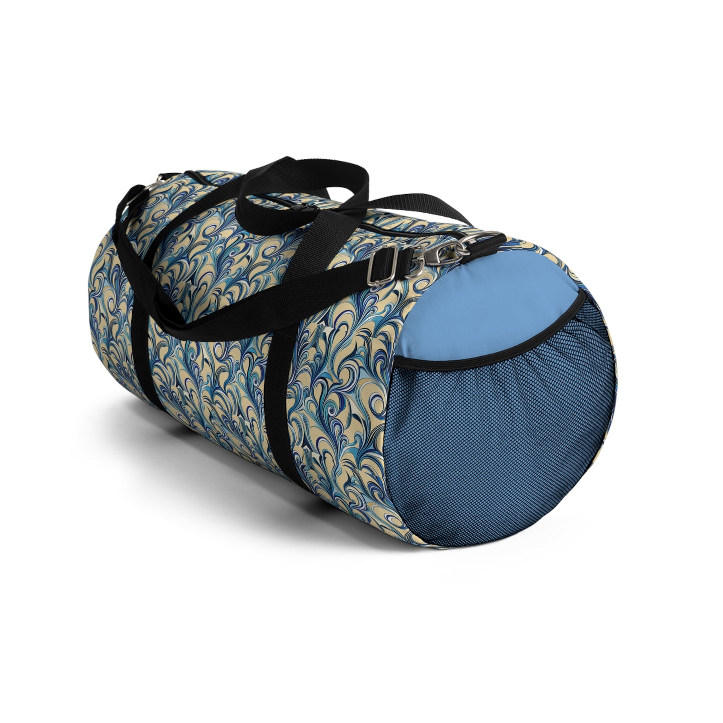 Hues of Blue Vines Duffel Bag