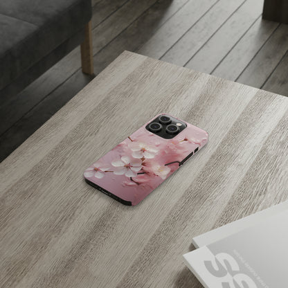 Cherry Blossom Slim Phone Case For I-PHone