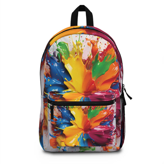 Paint Splatter Backpack