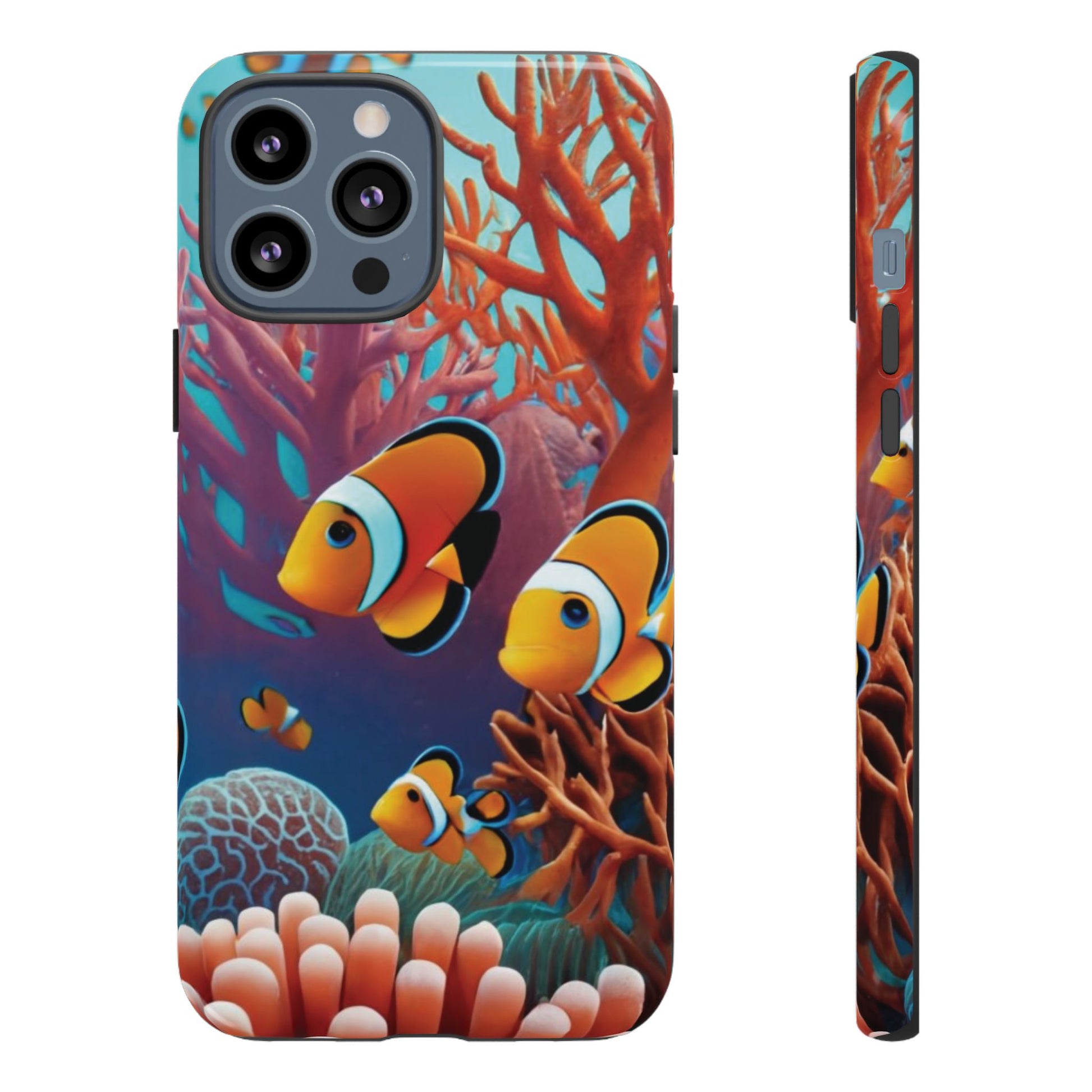 Coral Reef Cell Phone Tough Cases For I Phone, Samsung Galaxy and Google Pixel - Ruppy's Creations