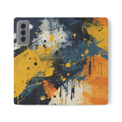 Grunge Folio Phone Case