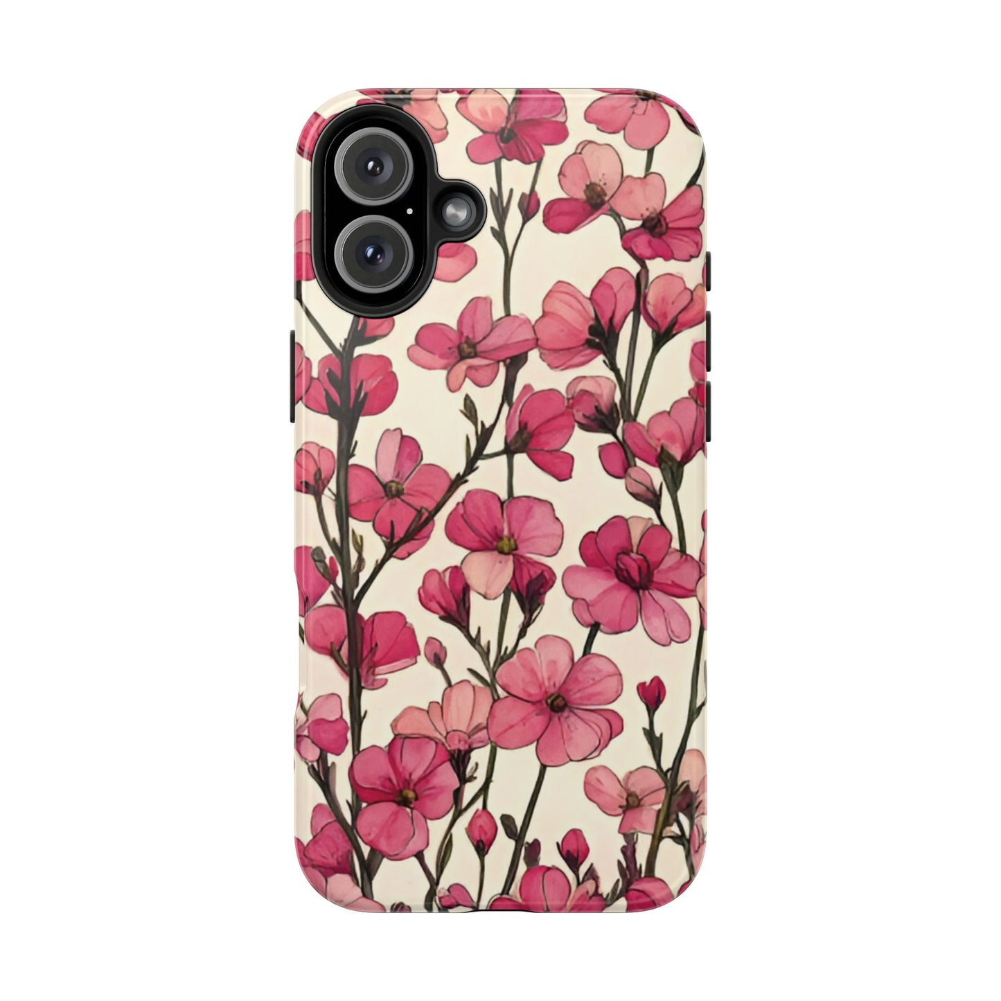 Pink Blossoms Tough Phone Case for iphone & Samsung - Ruppy's Creations