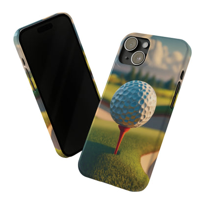 Golfers Slim Phone Case For I phone