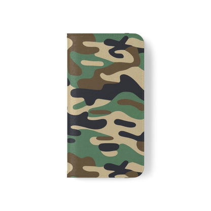 Camouflage Folio Phone Case