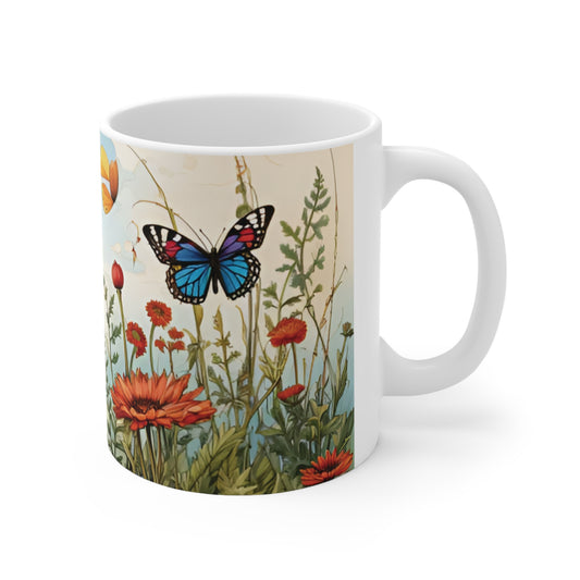 spring coffee mug