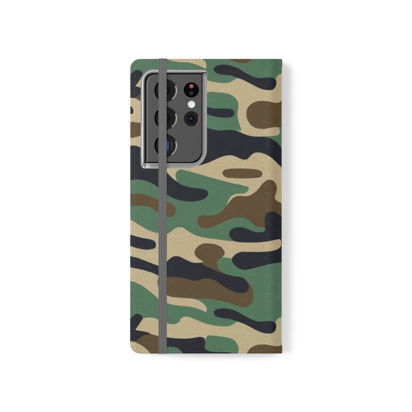 Camouflage Folio Phone Case