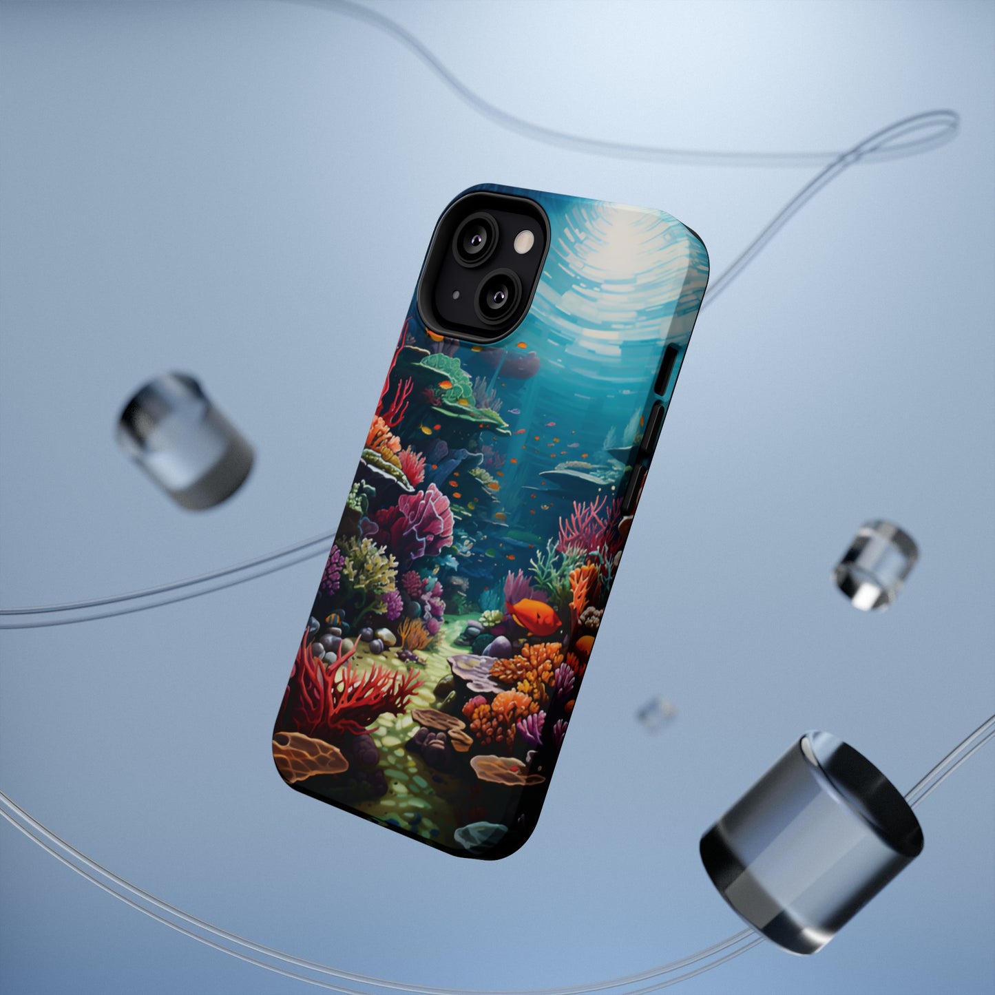 Coral Reef MagSafe Tough Case For I-Phone