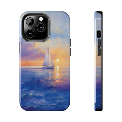 Watercolor Sailing Tough Phone Case for iphone & Samsung - Ruppy's Creations