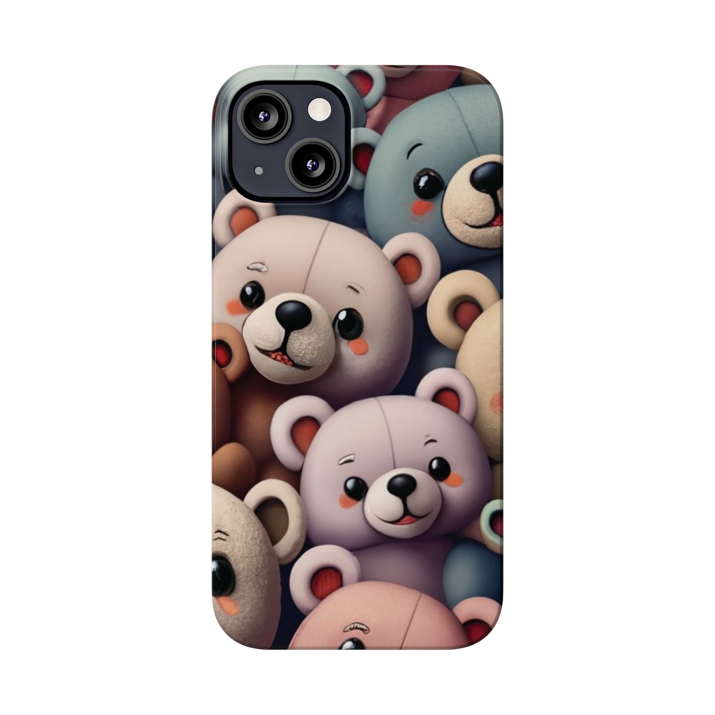 Teddy Bears I phone Slim Phone Cases