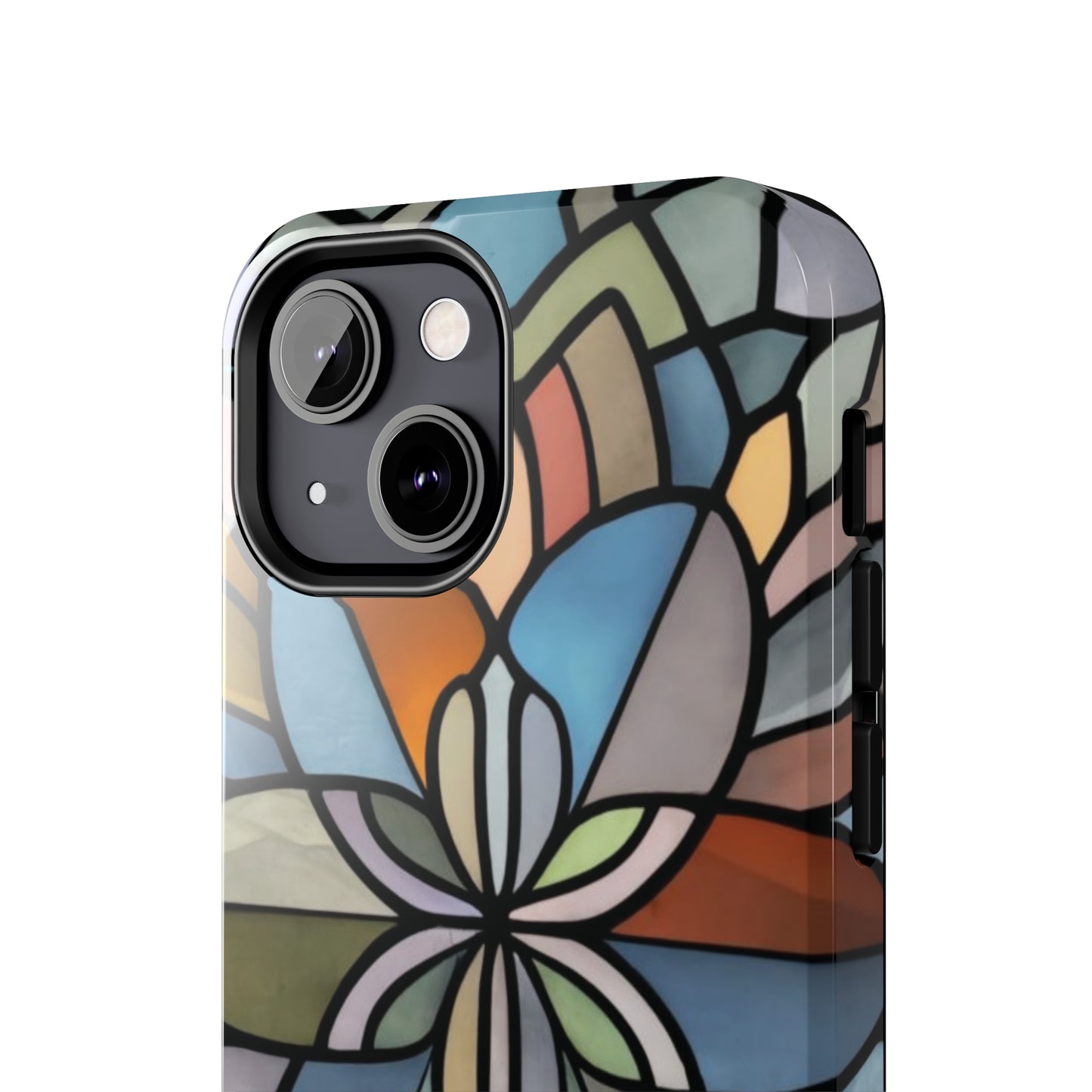 Stained Glass Look Tough Phone Case For I-Phone