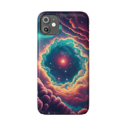 Space Nebula Slim Phone Case For I-phone