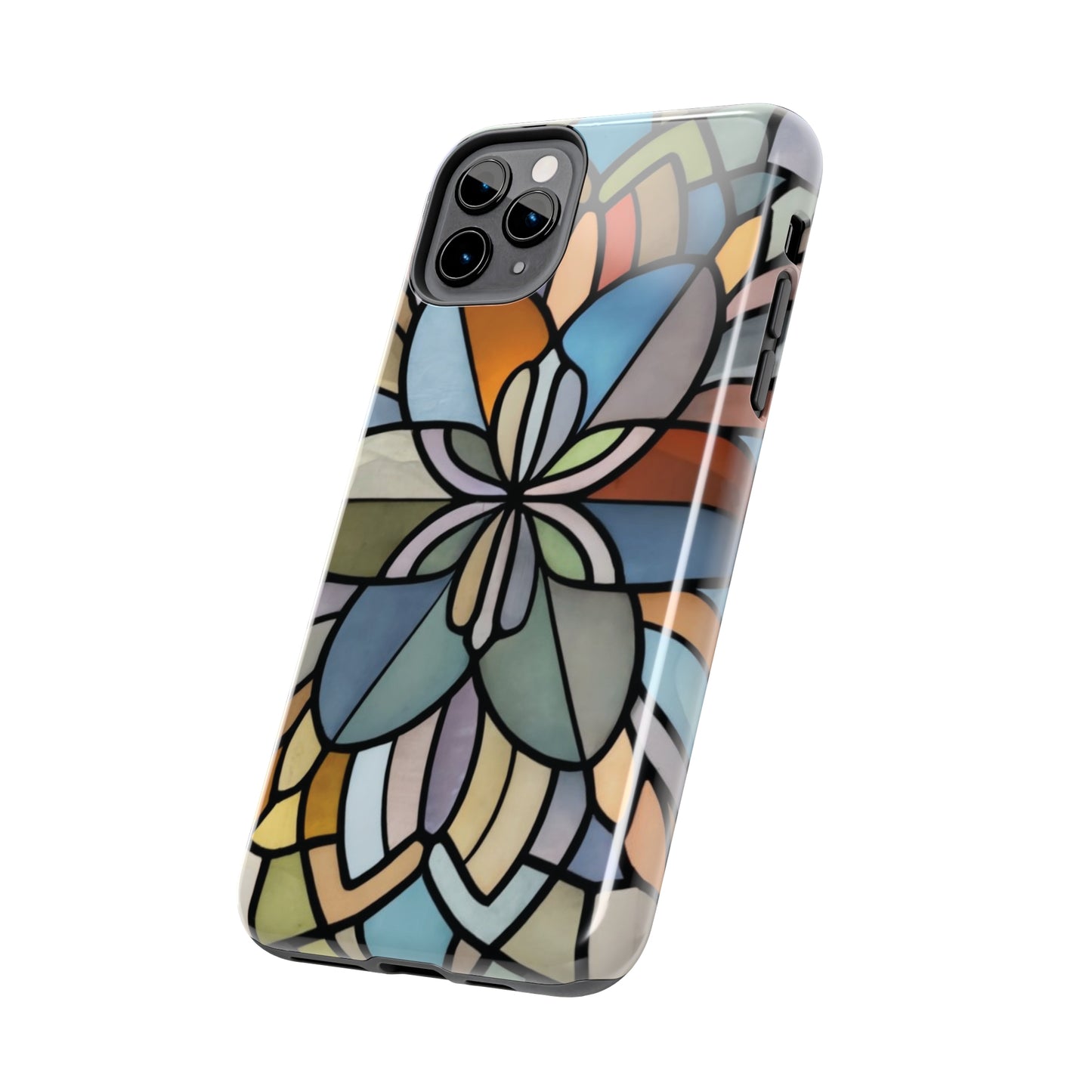 Stained Glass Look Tough Phone Case For I-Phone