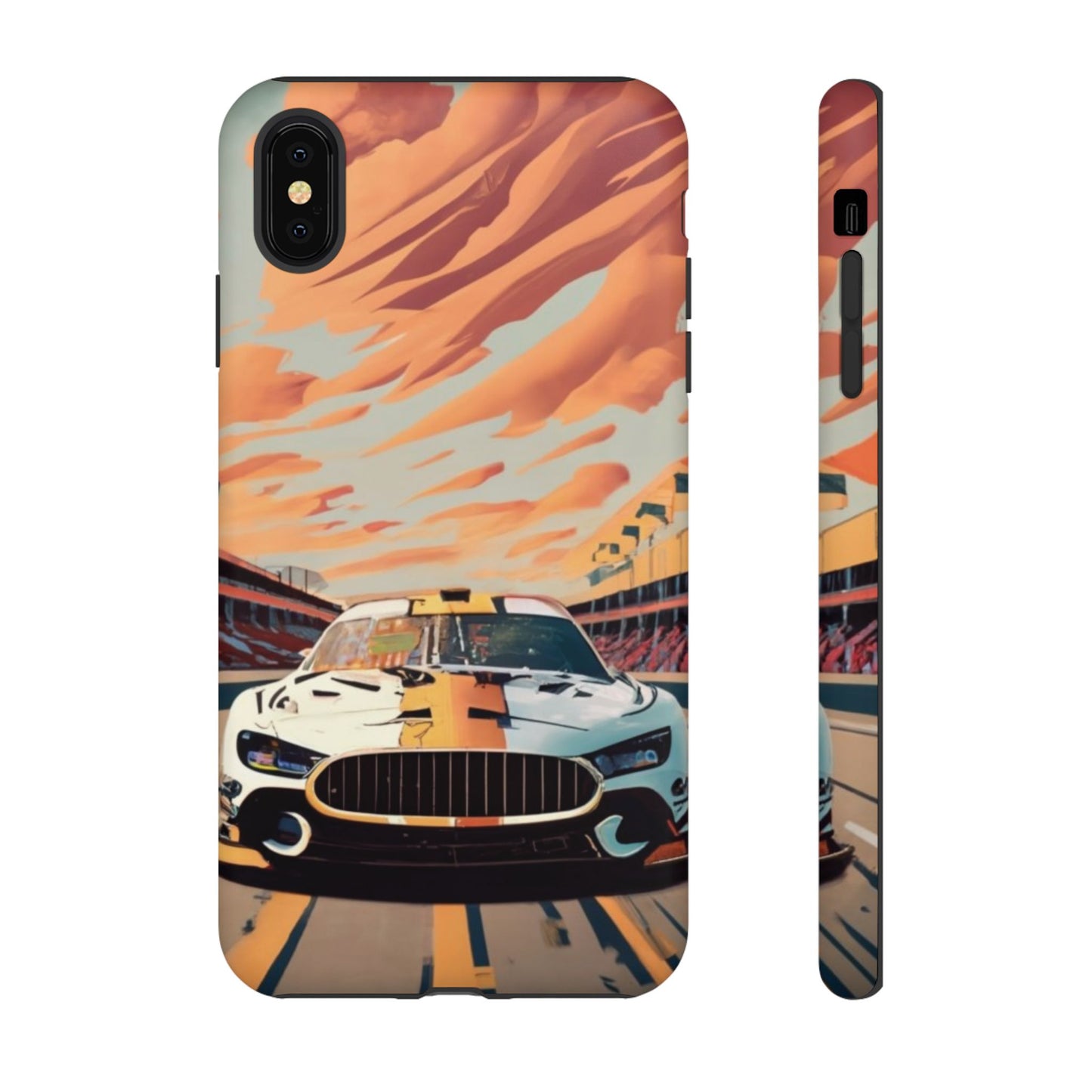 Race Car Tough Cell Phone Case - Ruppy's Creations