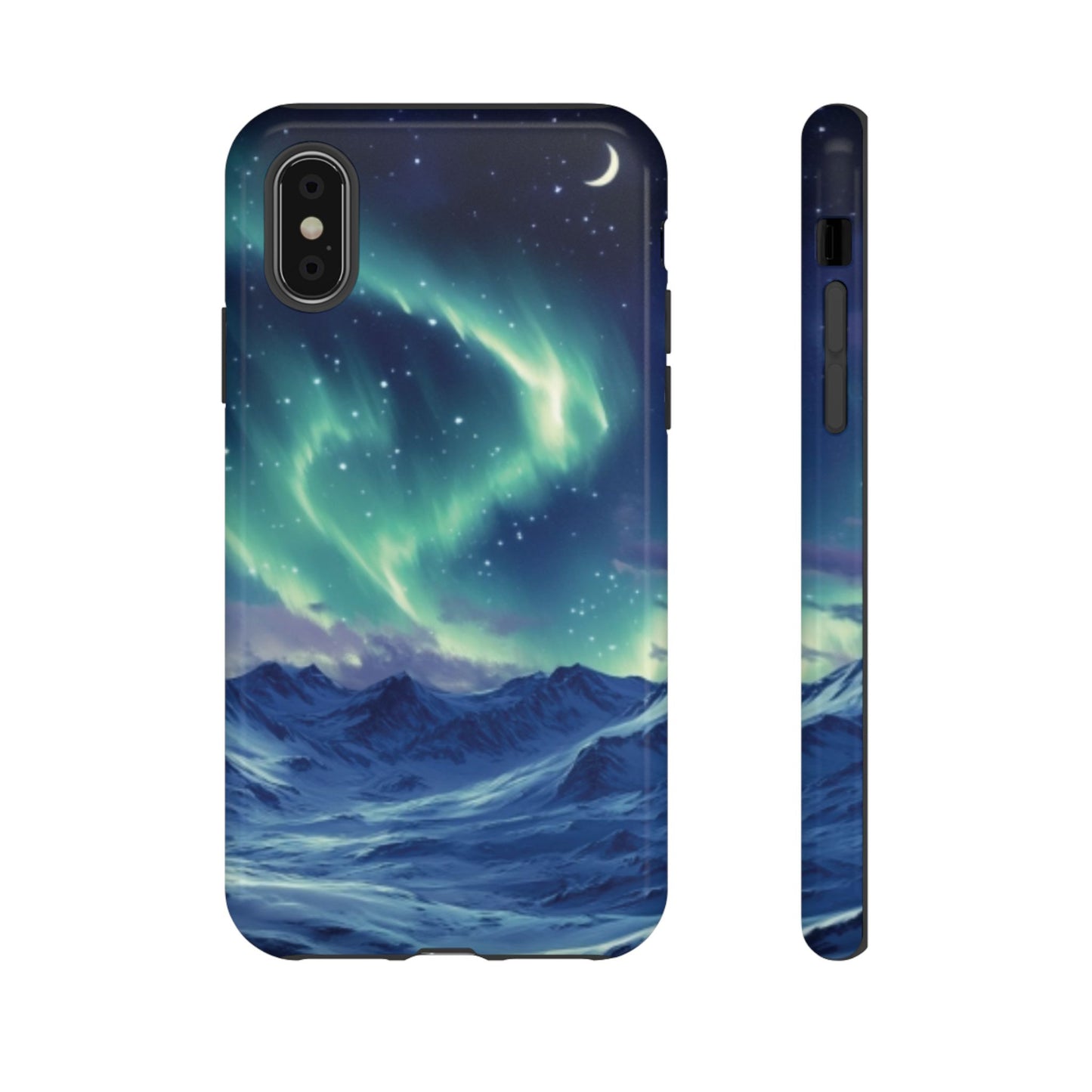 Winter Aurora Tough Cell Phone Case - Ruppy's Creations