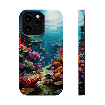 Coral Reef MagSafe Tough Case For I-Phone