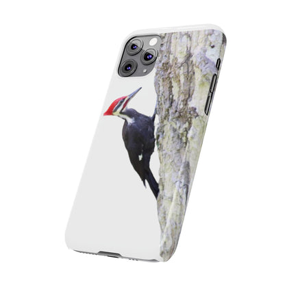 Pileated Woodpecker Slim iPhone Case - Ruppy's Creations