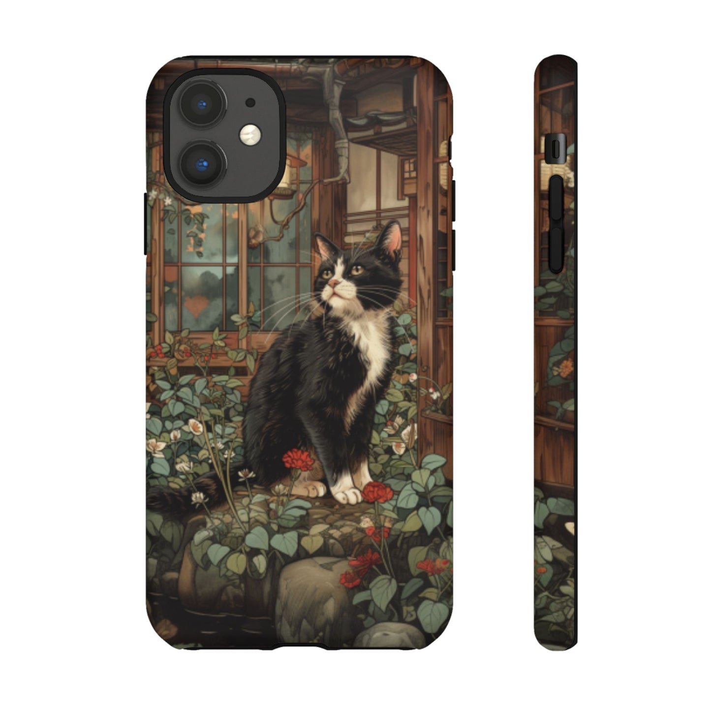 Garden Cat Tough Cell Case - Ruppy's Creations