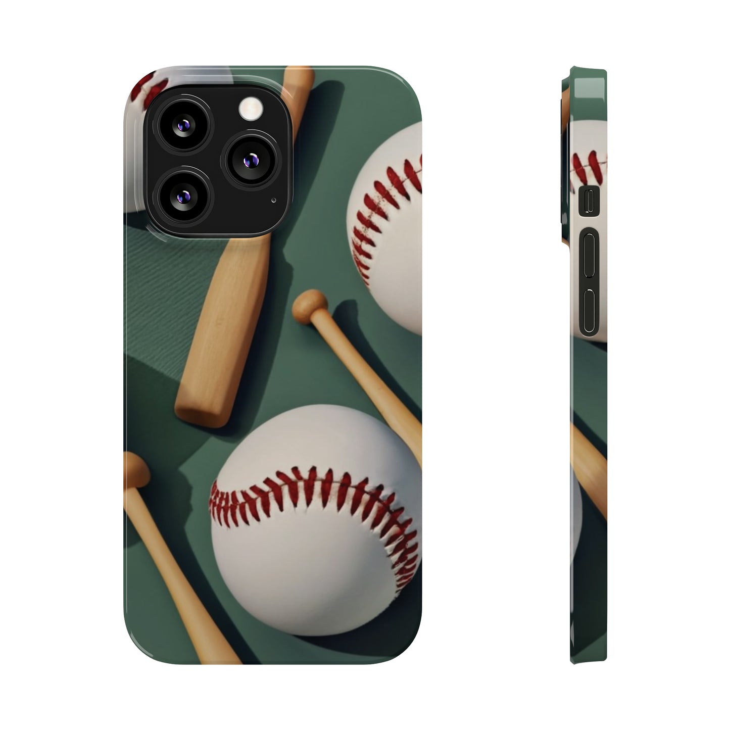 Baseball Fan I phone Slim Phone Case