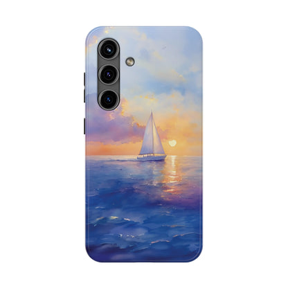 Watercolor Sailing Tough Phone Case for iphone & Samsung - Ruppy's Creations