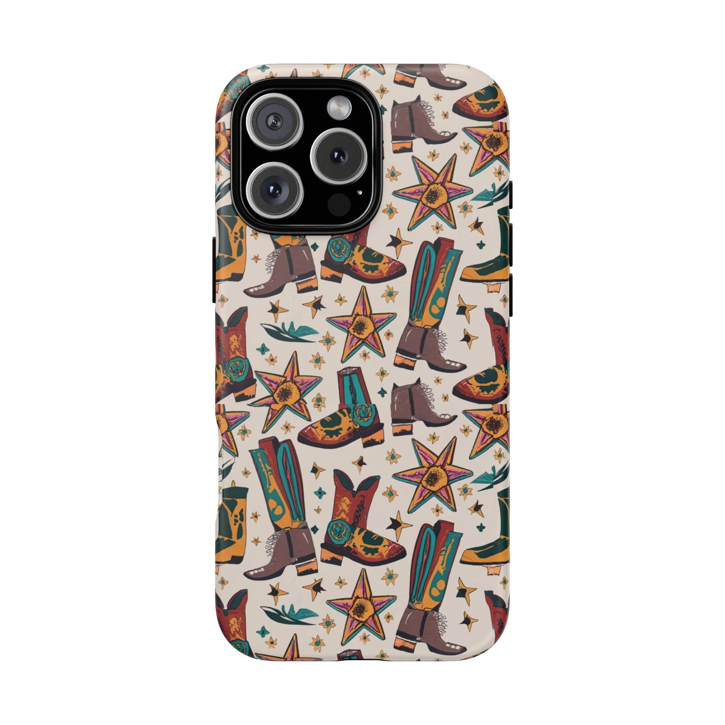 Cowboy Boots I Phone, Samsung, Google Pixel Tough Case - Ruppy's Creations