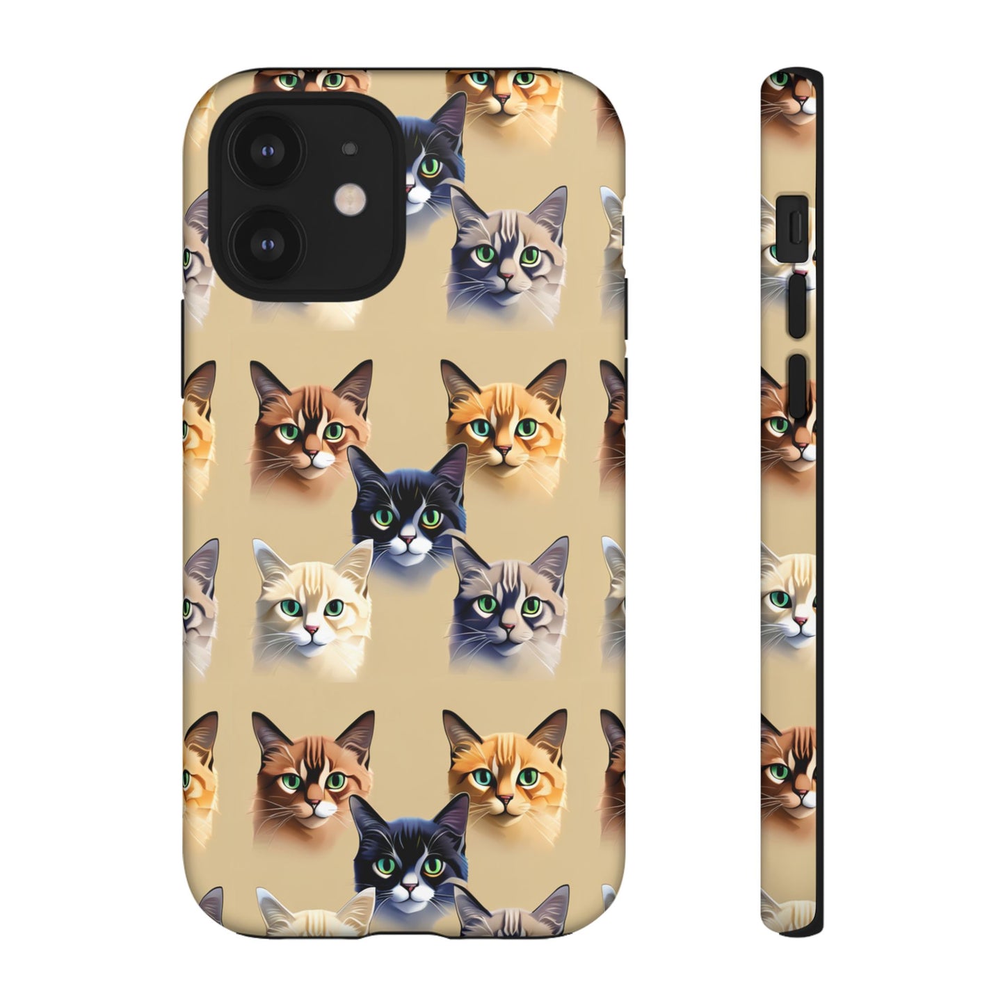 Cat Lovers Tough Cell Phone Case - Ruppy's Creations