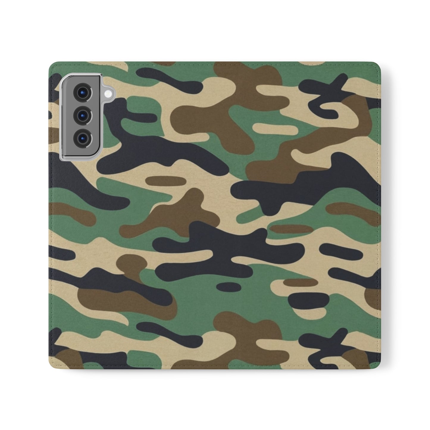 Camouflage Folio Phone Case