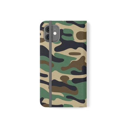 Camouflage Folio Phone Case