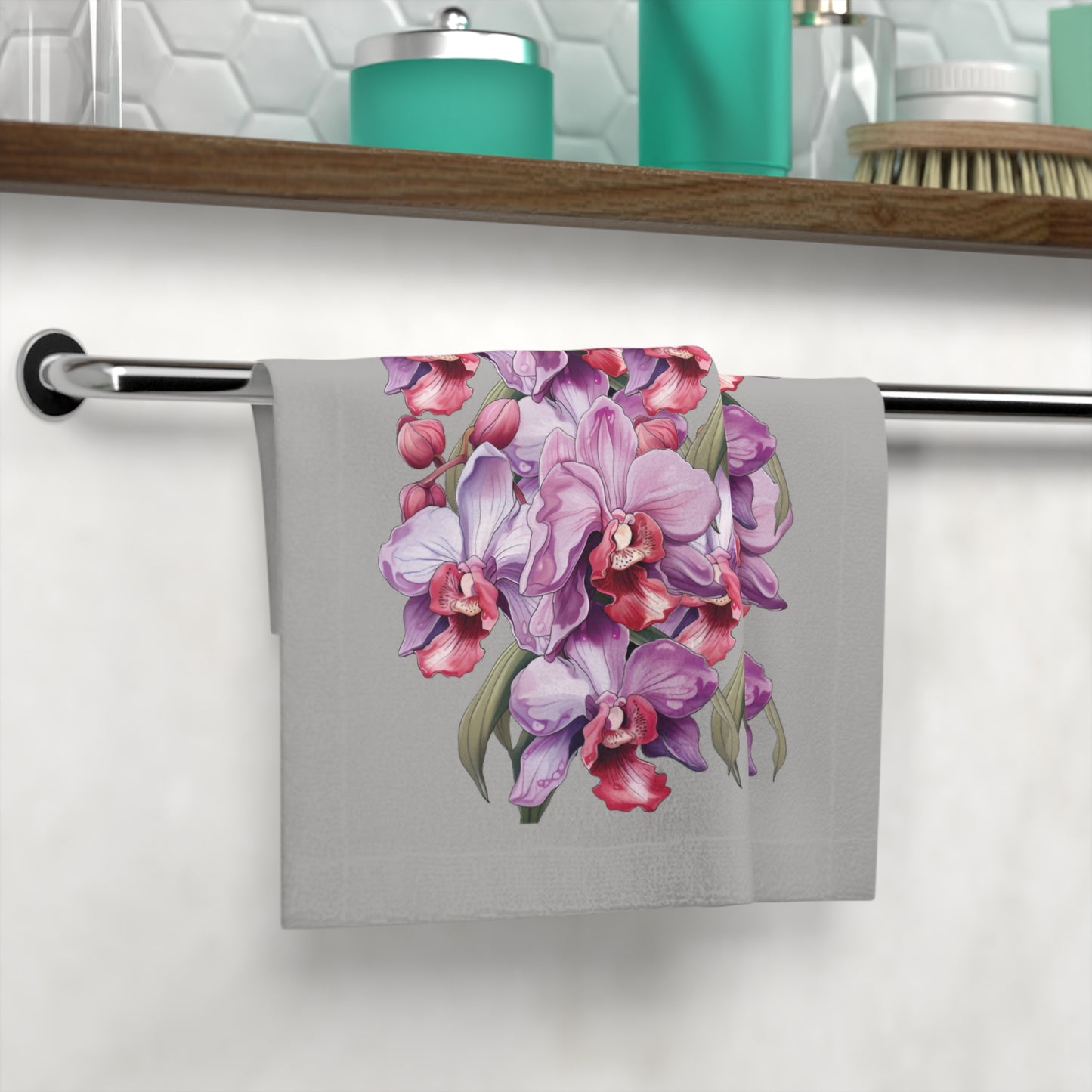 Orchid Splendor Face Towel