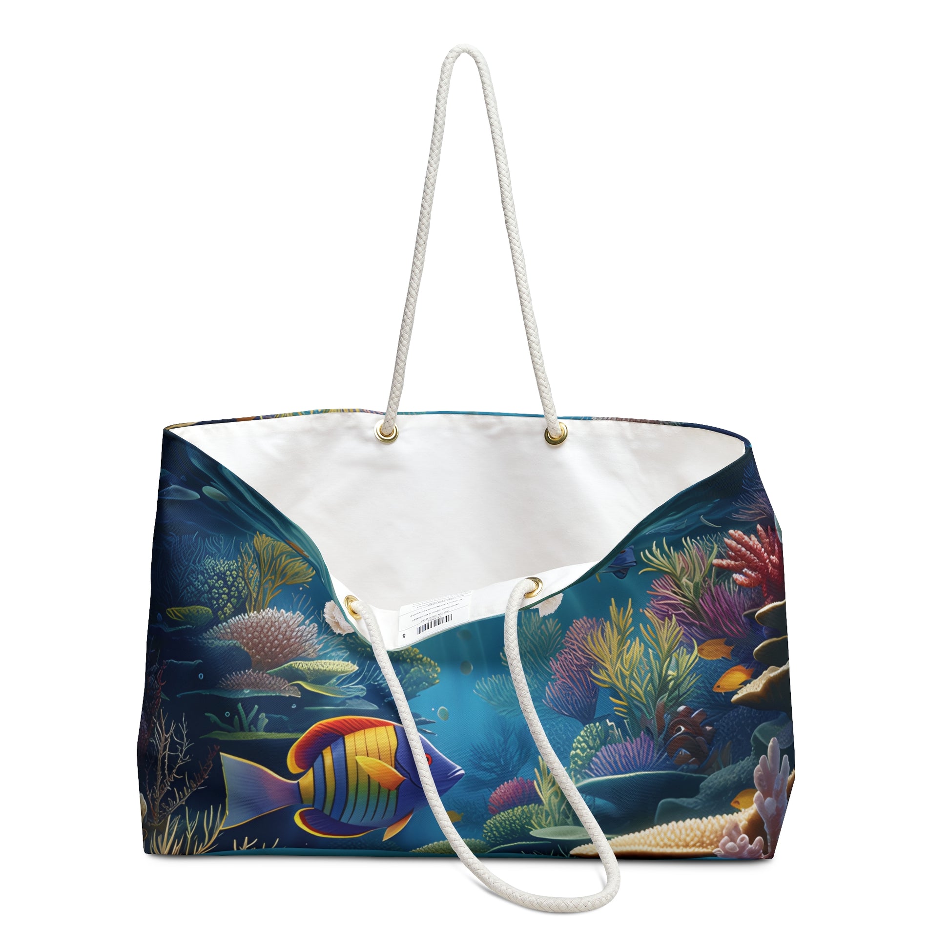 Wonders of the Sea Beach Bag/Weekender Bag - Ruppy's Creations